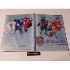 BINDER ONLY! 2017-18 Upper Deck Series 1 One Binder 14x 9page sheets inside